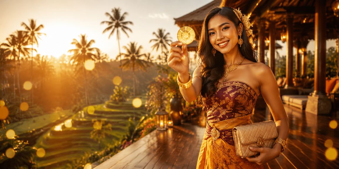 Suasana festival taruhan kasino yang semarak di Vietnam dengan lampu terang dan kerumunan
