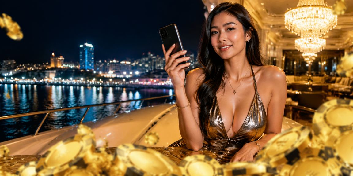 Pengguna mengakses platform olahraga pisang77 dari ponsel pintar dengan tampilan yang responsif